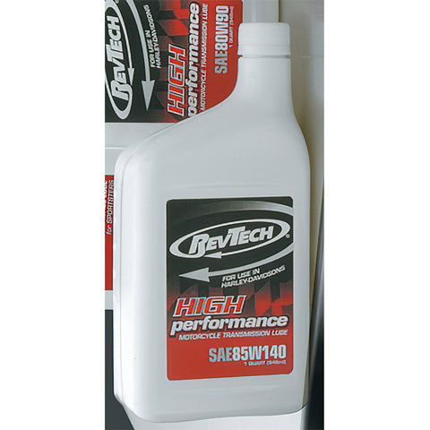 RevTech 12 Qt Primary Case Lube SAE 85W140 Fit For Harley Big Twin Hot Weather 1984-Up