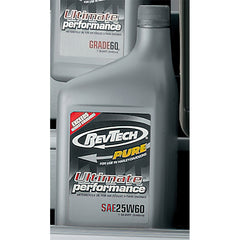 RevTech 12 Qt Motorcycle Lubricant SAE 25W60 Fit For Harley Air Cooled V-Twin Engine