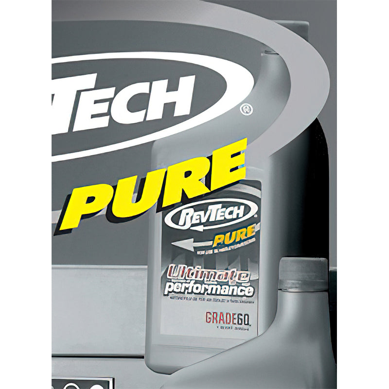 Revtech Oil RevTech 12 Qt Motorcycle Lubricant SAE 60 Fit For Harley Air Cooled V ...