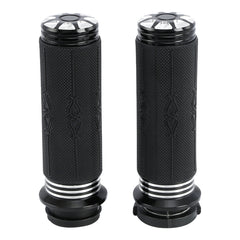 Tour Ease 1'' Hand Grips Fit For Harley Softail Dyna Sportster XL TBW 2008-Up