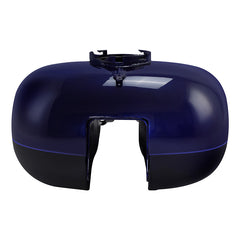 HR3 Zephyr Blue / Black Sunglo Fuel Gas Tank For 2008-2023 Harley Touring Models