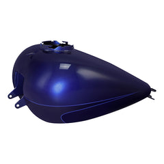 HR3 Zephyr Blue / Black Sunglo Fuel Gas Tank For 2008-2023 Harley Touring Models