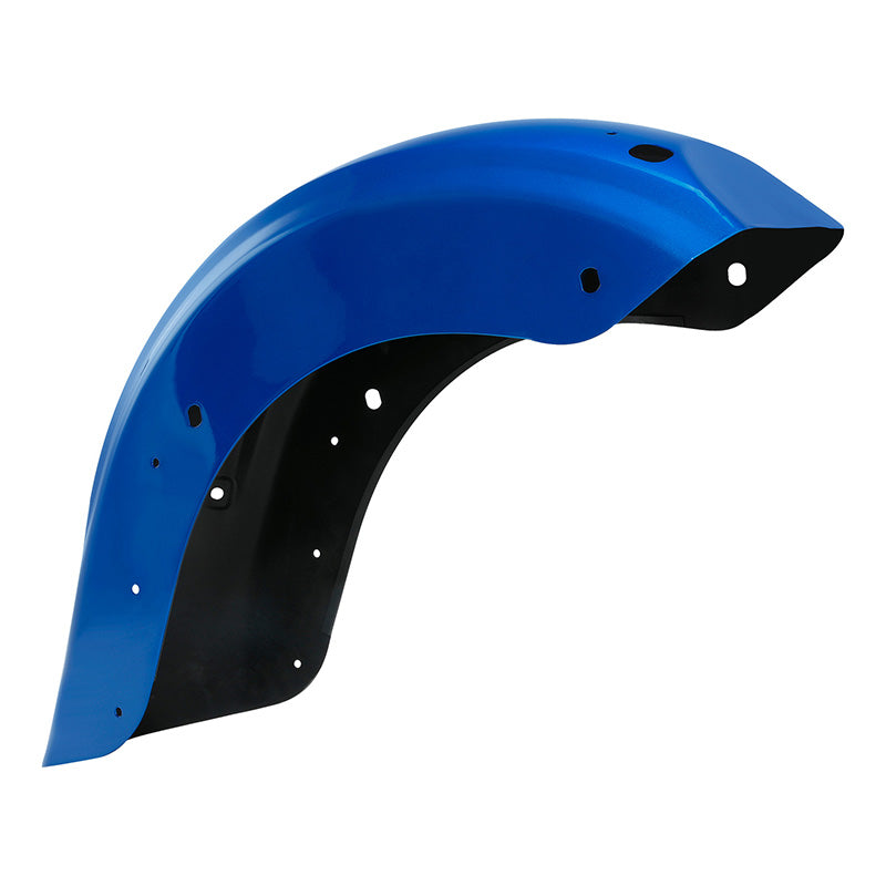 HR3 Electric Blue 2018SG Motorcycle Rear Fender Mudguard For Harley 2014-2023 FLHX FLHXS, 2015-2023 FLTRX FLTRXS