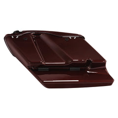 HR3 Midnight Crimson 5" Stretched Extended Saddlebags For Harley Touring 2014-2023