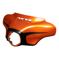 HR3 Scorched Orange / Black Denim Outer Batwing Fairing Cowl Upper 2019 STREET GLIDE SPECIAL( FLHXS ）