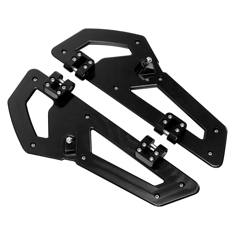 CUSTOM CHROME Empire Front Rider Driver Footboard FloorBoard Fit For Harley Touring Softail