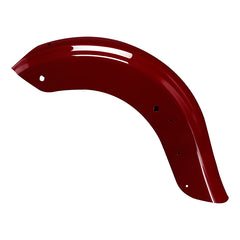 HR3 Billiard Red Motorcycle Mudguard CVO STYLE REAR FENDER FOR Harley Touring 2014-2023