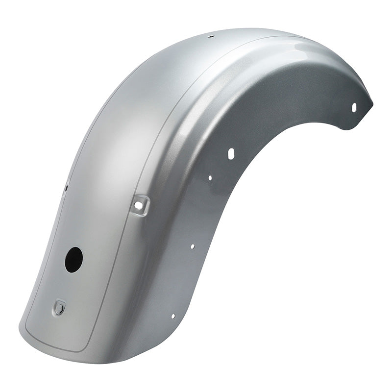 HR3 Brilliant Silver Pearl Motorcycle Rear Fender Mudguard For Harley 2014-2023 FLHX FLHXS, 2015-2023 FLTRX FLTRXS