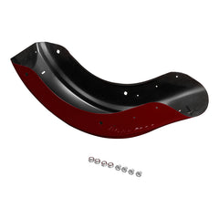 HR3 Billiard Red Motorcycle Mudguard CVO STYLE REAR FENDER FOR Harley Touring 2014-2023