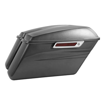 HR3 Charcoal Pearl Hard Saddlebags (Regular) For 2014-2023 Harley Touring