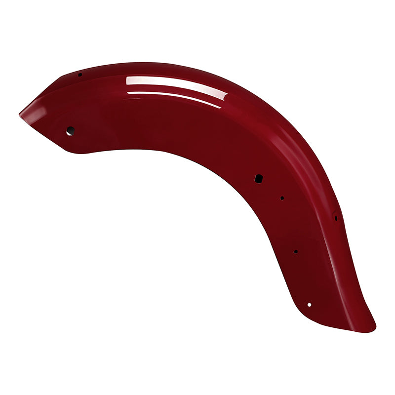 HR3 Billiard Red Motorcycle Rear Fender Mudguard For Harley 2014-2023 FLHX FLHXS, 2015-2023 FLTRX FLTRXS