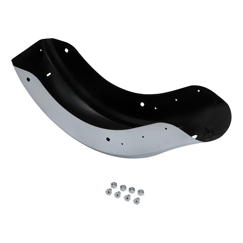HR3 Brilliant Silver Pearl Motorcycle Rear Fender Mudguard For Harley 2014-2023 FLHX FLHXS, 2015-2023 FLTRX FLTRXS
