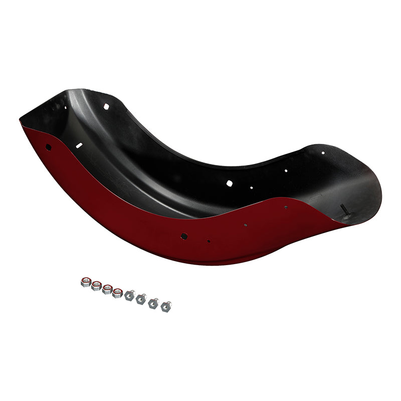 HR3 Billiard Red Motorcycle Rear Fender Mudguard For Harley 2014-2023 FLHX FLHXS, 2015-2023 FLTRX FLTRXS