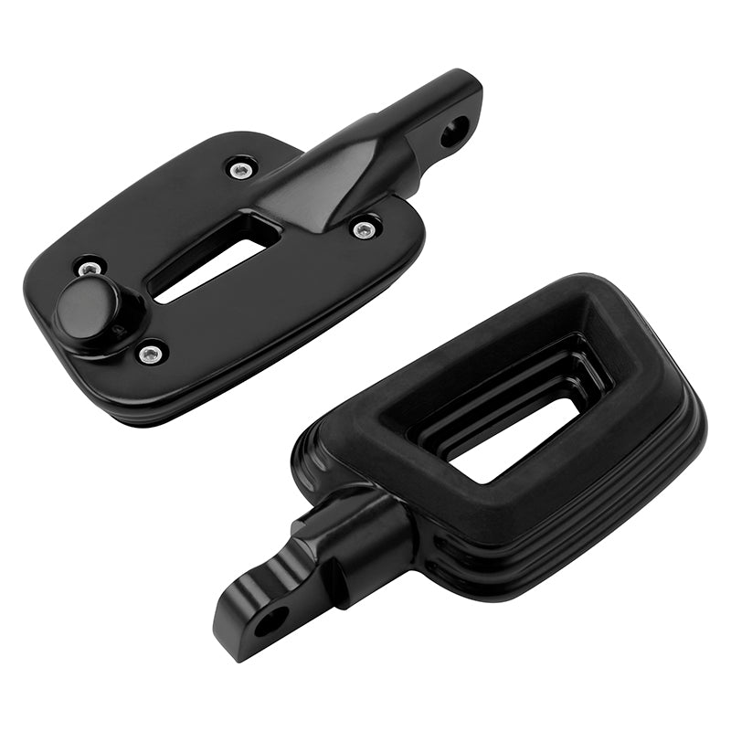 CUSTOM CHROME Male Mount Style Foot Pegs Footrest Fit For Harley Touring Softail Sportster