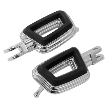 CUSTOM CHROME Rear Passenger Foot Pegs Footrest for Harley Softail '18-'23