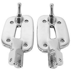 CUSTOM CHROME Rear Passenger Foot Pegs Footrest Fit For Harley Softail '18-'23