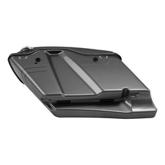 HR3 Charcoal Pearl CVO Stretched Saddlebags with Speaker Lids For 14-23 Harley Touring