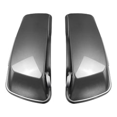 HR3 Charcoal Pearl 5" Stretched Extended Saddlebags For Harley Touring 2014-2022