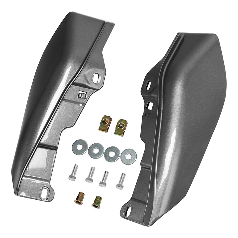 HR3 CHARCOAL PEARL Mid-Frame Air Deflectors For Harley Touring and Trike Models 09-24