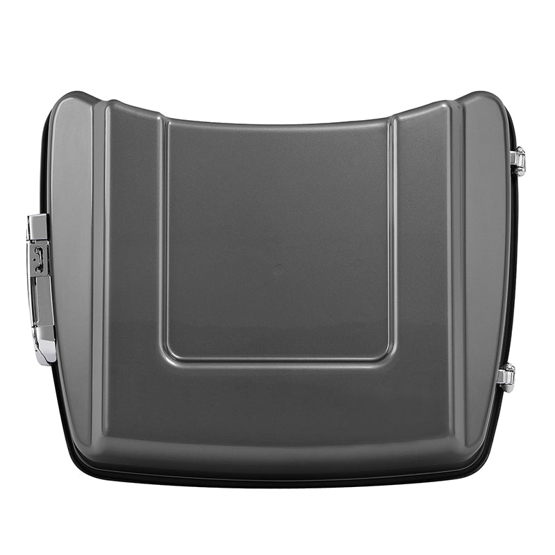 HR3 Charcoal Pearl Solid Color 5.5" Razor Style Touring Trunk Luggage For 14-24 Touring