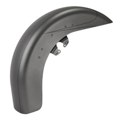 HR3 Charcoal Denim Motorcycle 18" Wide Tire Front Mudguard Fender For Harley Touring Models 2014-2023