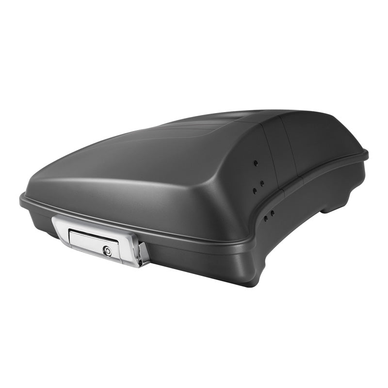 HR3 Charcoal Denim 5.5" Razor Style Touring Trunk Luggage For 14-24 Touring