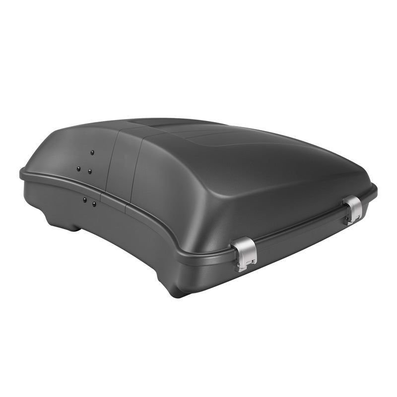 HR3 Charcoal Denim 5.5" Razor Style Touring Trunk Luggage For 14-24 Touring