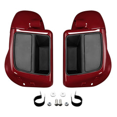 HR3 Billiard Red Vented Lower Fairing Kit For Harley Touring models 2014-2024