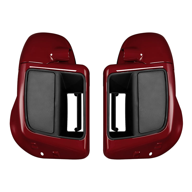 HR3 Billiard Red Vented Lower Fairing Kit For Harley Touring models 2014-2024