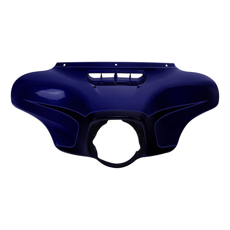 HR3 Zephyr Blue/Black Sunglo Outer Batwing Fairing Cowl Upper 2020 STREET GLIDE SPECIAL FLHXS [Restocking]
