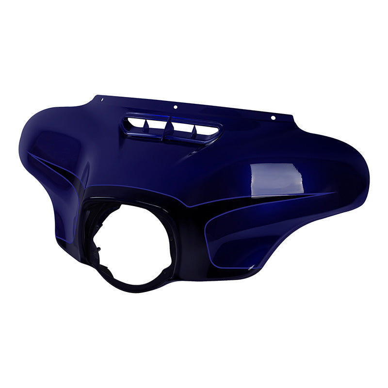 HR3 Zephyr Blue / Black Sunglo Outer Batwing Fairing Cowl Upper 2020 STREET GLIDE SPECIAL （FLHXS）