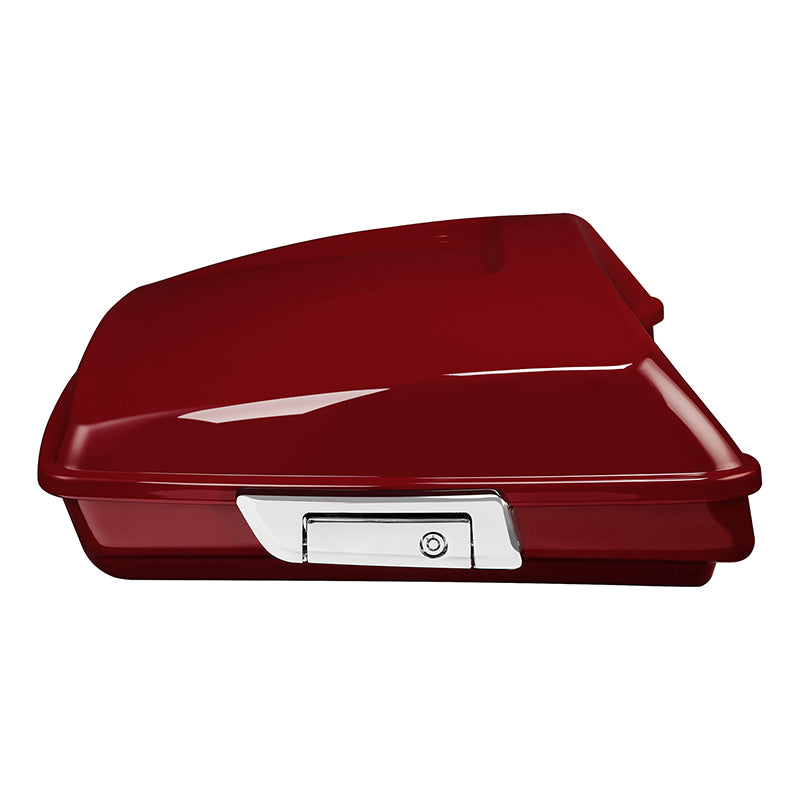 HR3 Billiard Red 5.5" Razor Style Touring Trunk Luggage For 14-24 Touring