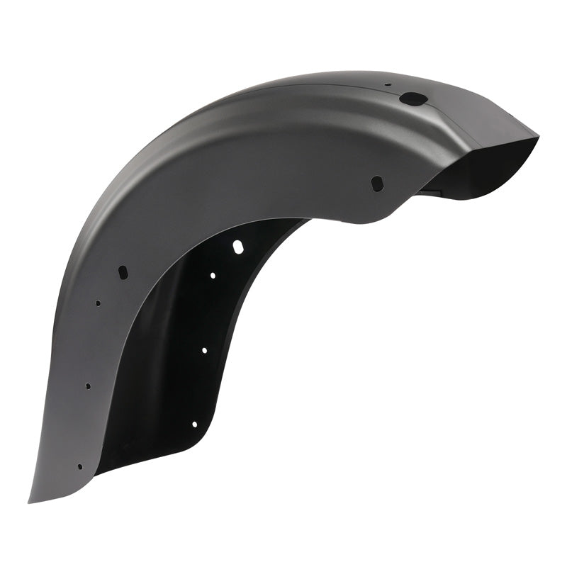 HR3 Charcoal Denim Motorcycle Mudguard CVO STYLE REAR FENDER FOR Harley Touring 2014-2023