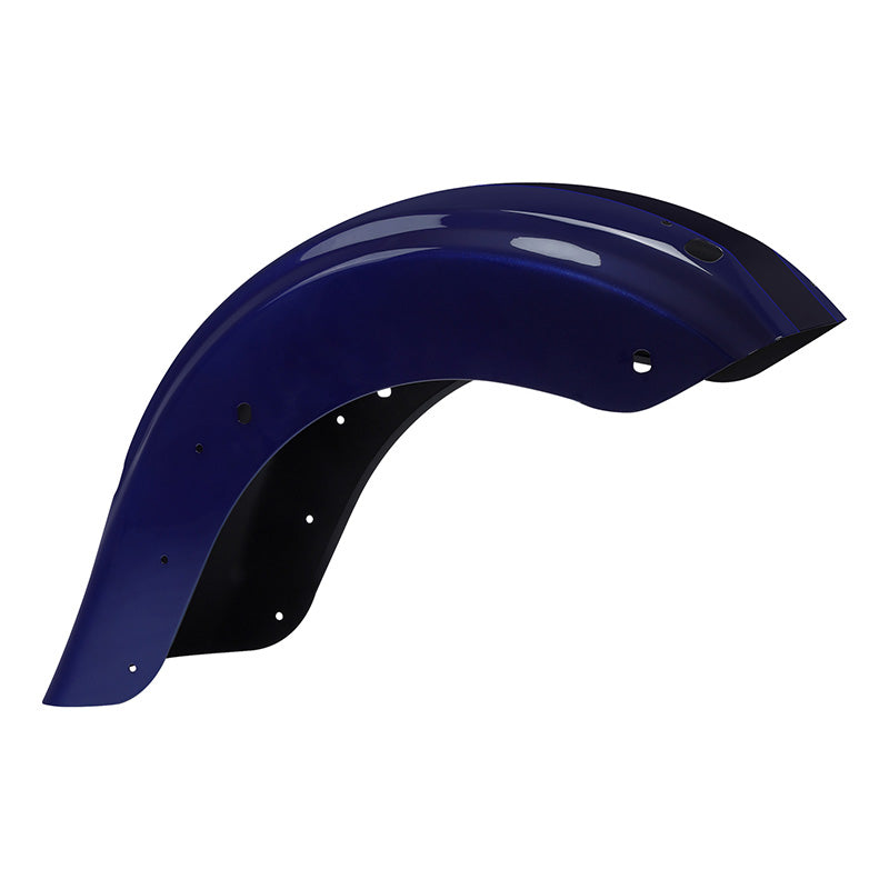 HR3 Zephyr Blue / Black Sunglo Motorcycle Rear Fender Mudguard For Harley 2014-2023 FLHX FLHXS, 2015-2023 FLTRX FLTRXS