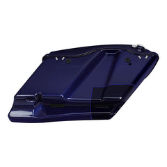HR3 Zephyr Blue / Black Sunglo CVO Stretched Saddlebags For 14-23 Harley Touring