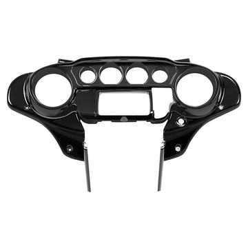 Custom Chrome Gloss Black Speedometer Cover Inner Fairing for Harley Electra Glide Street Glide '14-'24