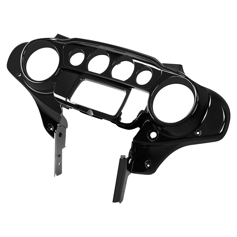 Custom Chrome Gloss Black Speedometer Cover Inner Fairing for Harley Electra Glide Street Glide '14-'24