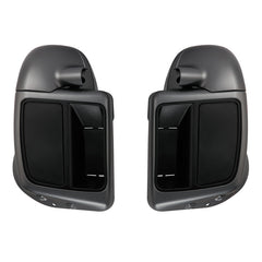 HR3 Charcoal Denim Vented Lower Fairing Kit For Harley Touring models 2014-2024