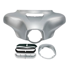 HR3 Brilliant Silver Pearl 2015SGS Outer Batwing Fairing Cowl Upper 2015 STREET GLIDE SPECIAL（FLHXS）