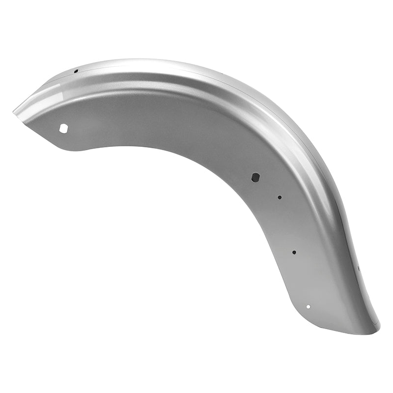HR3 Brilliant Silver Pearl Motorcycle Mudguard CVO STYLE REAR FENDER FOR Harley Touring 2014-2023