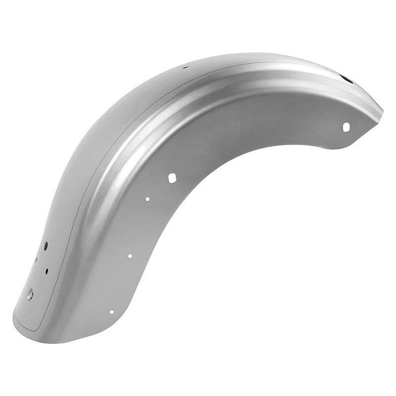HR3 Brilliant Silver Pearl Motorcycle Mudguard CVO STYLE REAR FENDER FOR Harley Touring 2014-2023