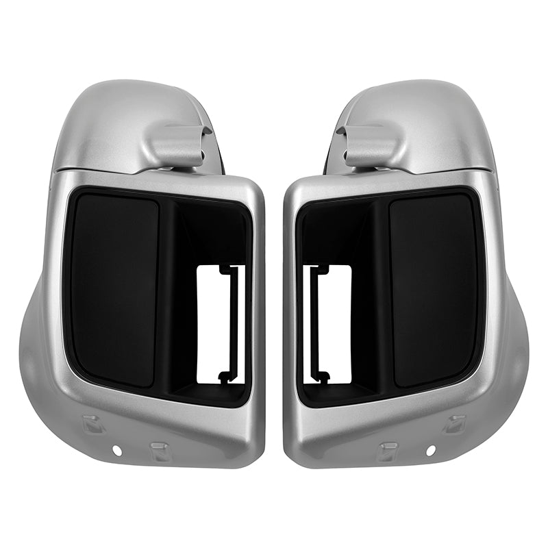HR3 Brilliant Silver Pear Vented Lower Fairing Kit For Harley Touring models 2014-2024