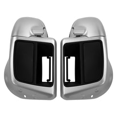 HR3 Brilliant Silver Pear Vented Lower Fairing Kit For Harley Touring models 2014-2024