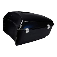 HR3 Midnight Blue King Size Touring Trunk Luggage with Speaker Cut Outs For 14-24 Harley Touring