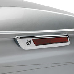 HR3 Brilliant Silver Pearl 2015SGS 5" Stretched Extended Saddlebags For Harley Touring 2014-2023