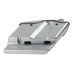 HR3 Brilliant Silver Pearl 2015SGS 5" Stretched Extended Saddlebags For Harley Touring 2014-2023