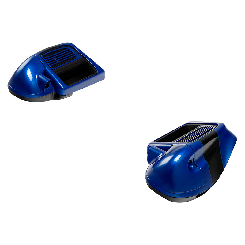 HR3 Candy Cobalt / Indigo Ink Vented Lower Fairing Kit For Harley Touring Models 2014-2023 (Fits water cooled models)
