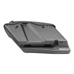HR3 Charcoal Denim CVO Stretched Saddlebags with Speaker Lids For 14-23 Harley Touring
