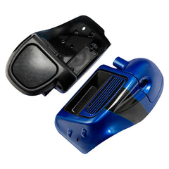 HR3 Candy Cobalt / Indigo Ink Vented Lower Fairing Kit For Harley Touring Models 2014-2023 (Fits water cooled models)