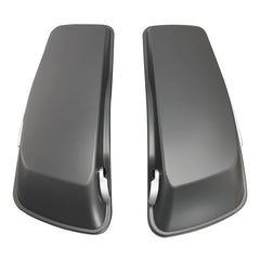 HR3 Charcoal Denim 5" Stretched Extended Saddlebags For Harley Touring 2014-2022